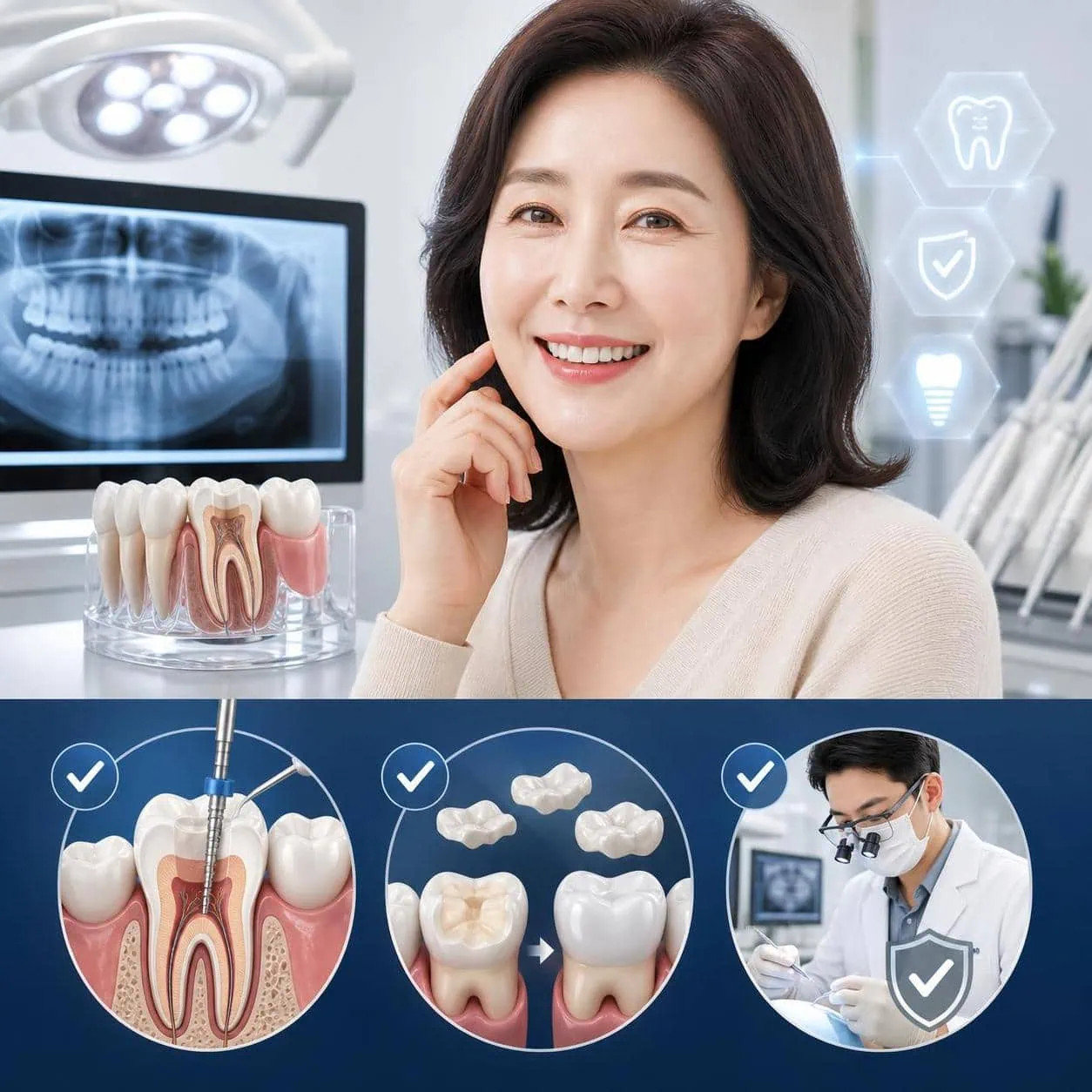 [경산 명치과] myungdental 보존 보철 통합 치료 (3)